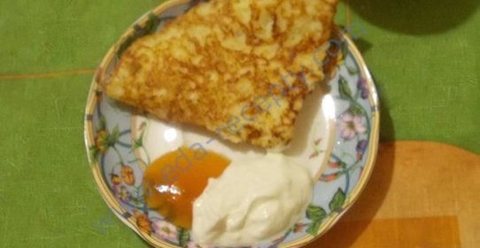 Блины пшенные