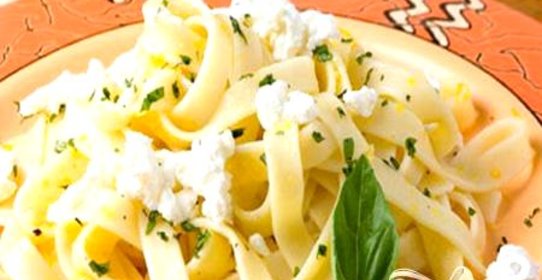 Паста с сыром фета