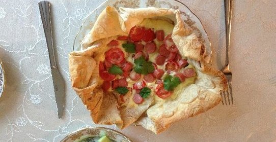 Омлет в лаваше
