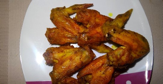 Куриные крылышки в майонезе