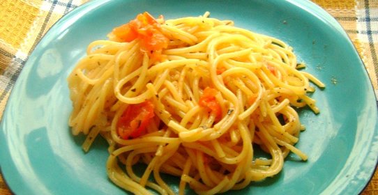 Вегетарианская паста за 15 минут