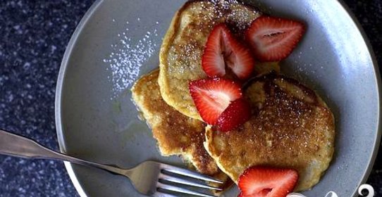 Оладьи из овсяных хлопьев