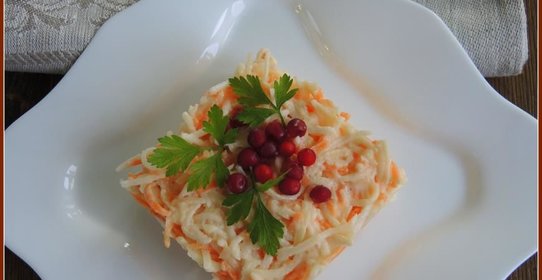 Салат из дайкона Витаминный