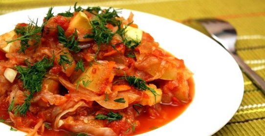 Рагу из капусты