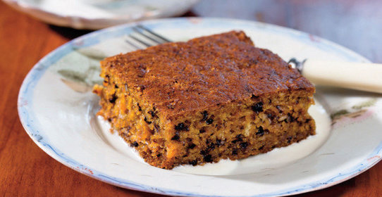 Морковно-ореховый пирог