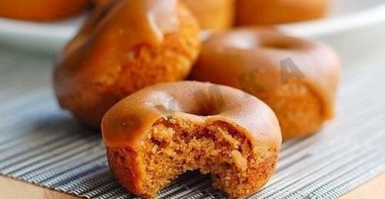 Имбирные пончики с глазурью в духовке