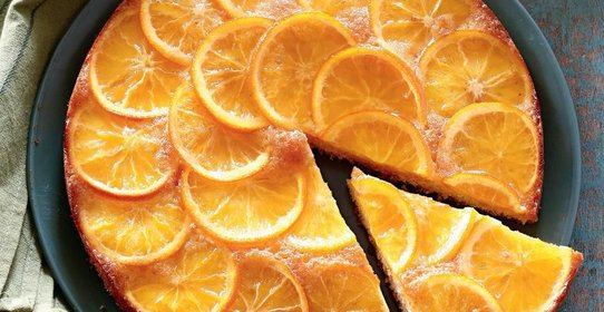 Пирог с апельсинами