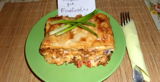 Лазанья домашняя