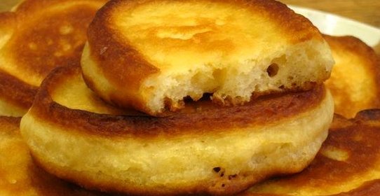 Пышные оладьи