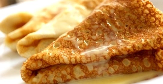 Блины с дырочками на кефире