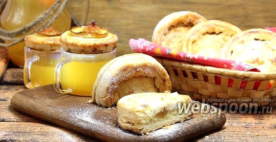 Ватрушки из слоёного теста