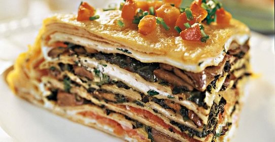 Закусочный блинчатый торт