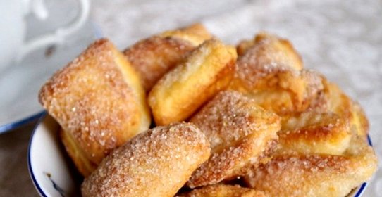 Творожное печенье без яиц