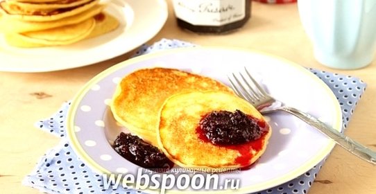 Оладьи на сметане