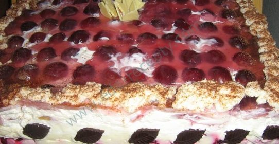 Именинный торт Фруктовый микс