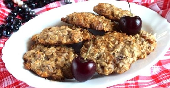 Диетическое овсяное печенье