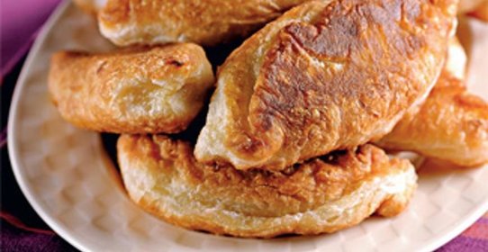 Жареные пирожки с груздями