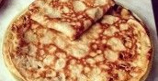 Блинчики на молоке