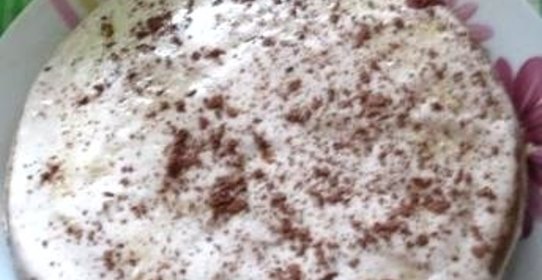 Банановый торт