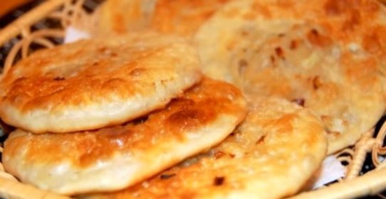 Луковая лепешка