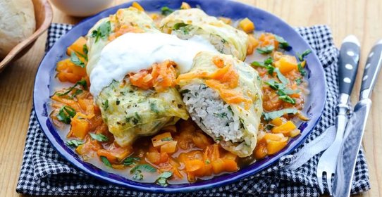 Голубцы из молодой капусты