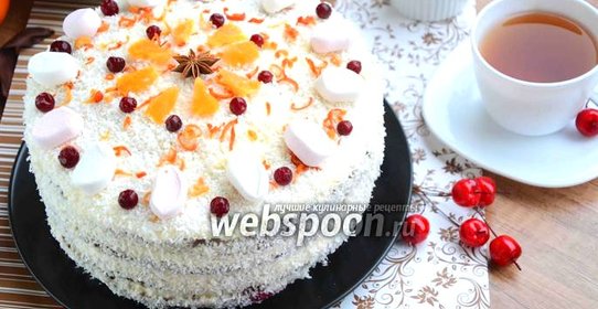 Торт «Зимний»