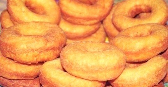 Творожные пончики