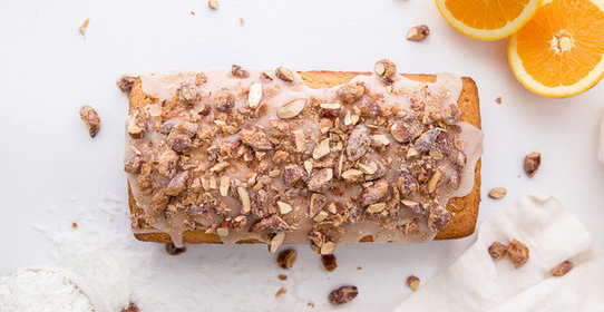 Апельсиново-кокосовый хлеб