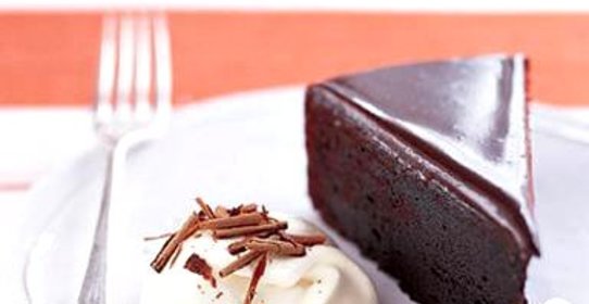 Глазированный шоколадный пирог