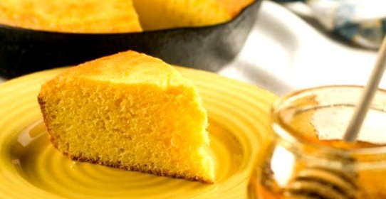 Кукурузное печенье с медом