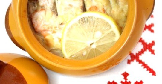 Горячая закуска с лососем