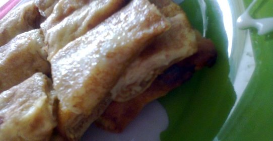 Украинские налистники с творогом