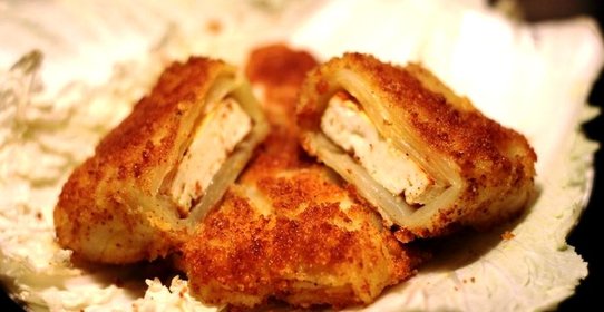 Шницель из капусты