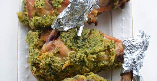 Хрустящие крылышки в панировке