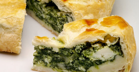 Пирог со шпинатом паскуалина