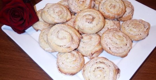 Творожное печенье Розочки