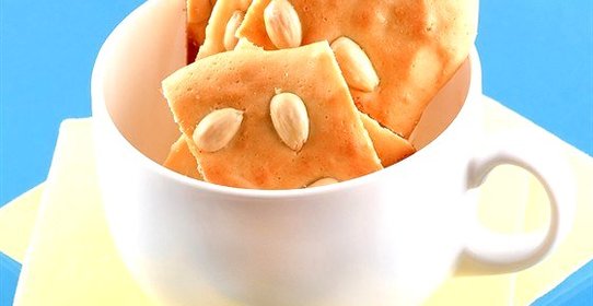 Миндальные бисквиты с анисом и кунжутом