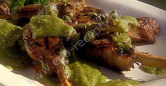 Мятная баранина, запеченная в духовке