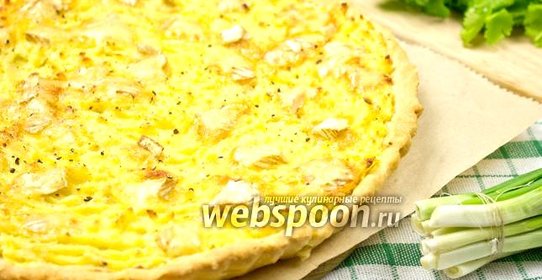 Картофельный пирог с сыром бри