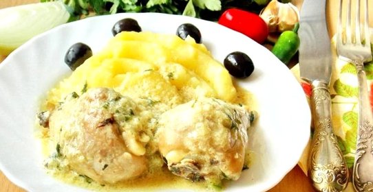 Курица по-кабардински