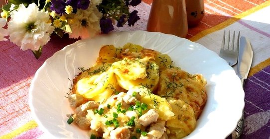 Куриное филе под сыром