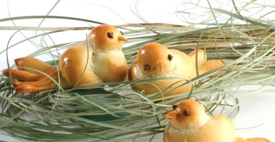 Печенье Жаворонки из песочного теста