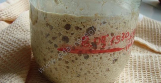 Закваска для хлеба без дрожжей