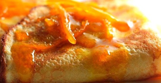 Блины с цитрусовым соусом (Креп сюзетт)