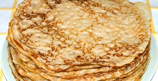 Блины из цельнозерновой муки