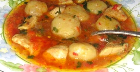 Курица в остром соусе