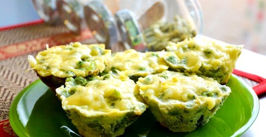 Овощи в омлете