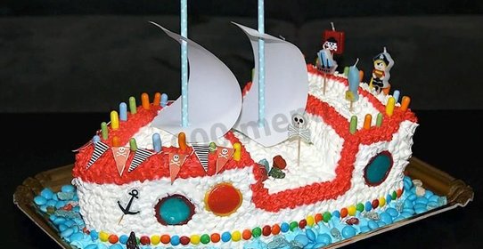 Торт Корабль