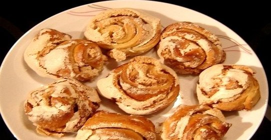 Печенье из творога Розочки