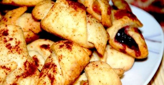 Рогалики со сгущенкой